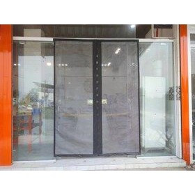 پرده توری مگنتی با آهنربای قوی با ارتفاع 210 در عرض های متفاوت